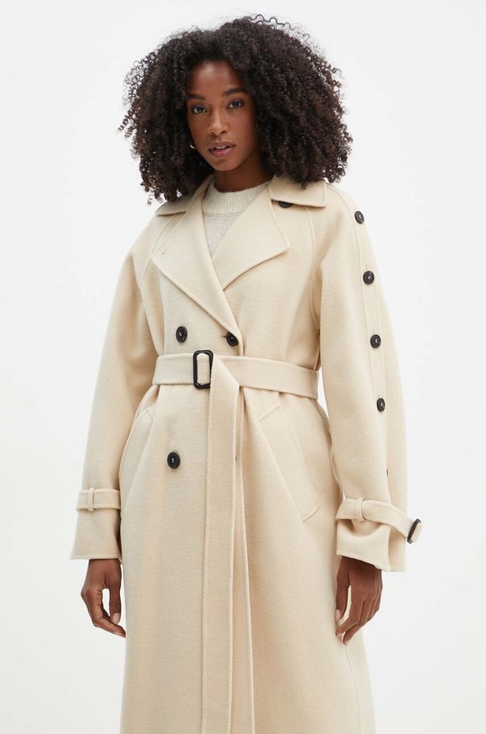 Odjeća Vuneni kaput Weekend Max Mara 2425016021600 bež