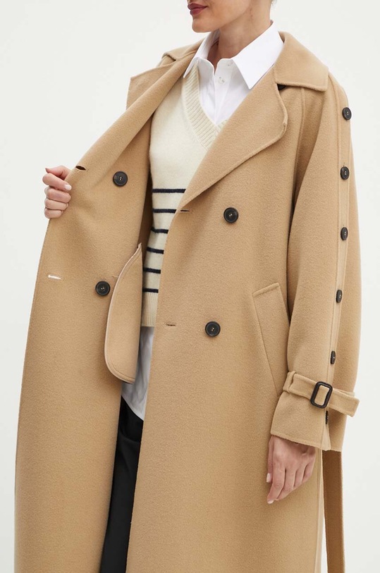 Weekend Max Mara płaszcz wełniany 2425016021600