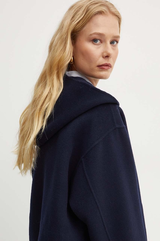 Weekend Max Mara geaca de lana bleumarin 2425086021600