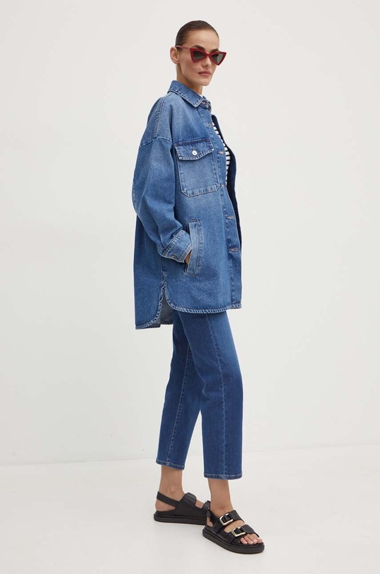 Джинсова куртка Weekend Max Mara 2425086051600 блакитний AW24