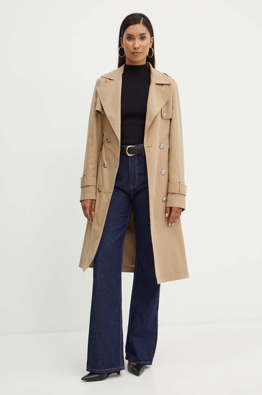 Trenčkot Guess JADE W4YL13.WGAI0 béžová AW24