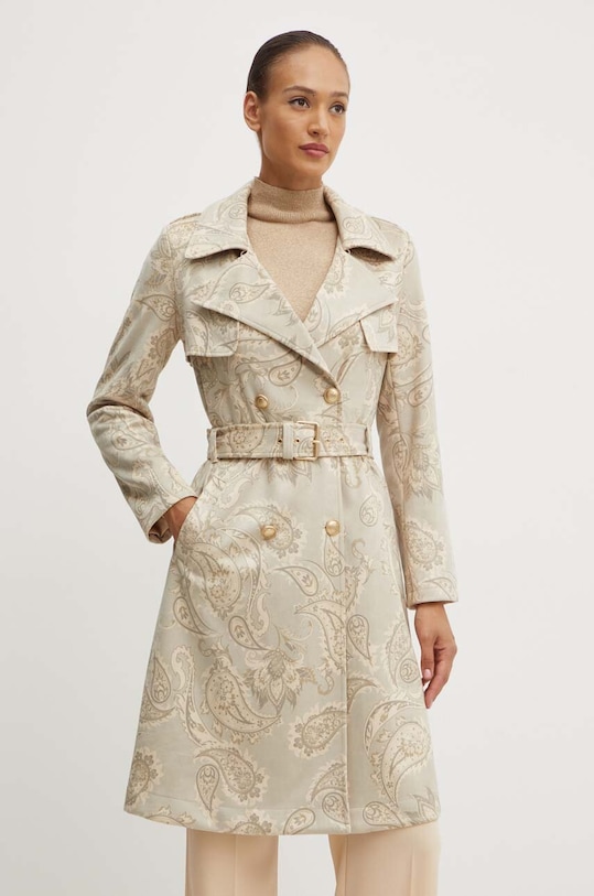 Kabát Guess VILMA nezateplené béžová W4YL23.WE4T0