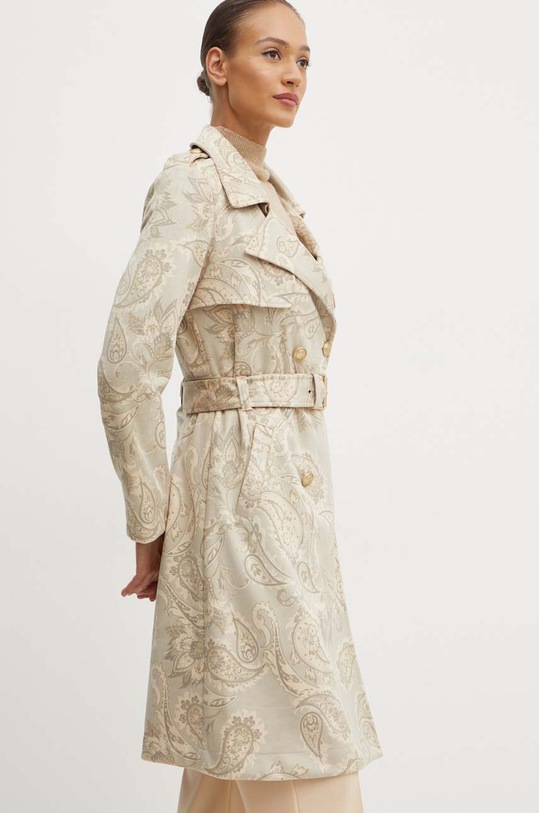 Kabát Guess VILMA béžová W4YL23.WE4T0