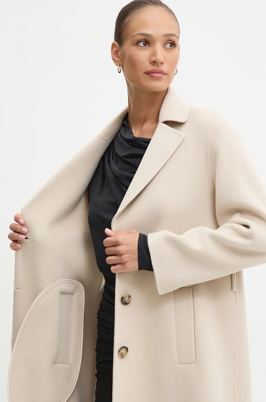 Vlněný kabát Pinko 103819.Y27P