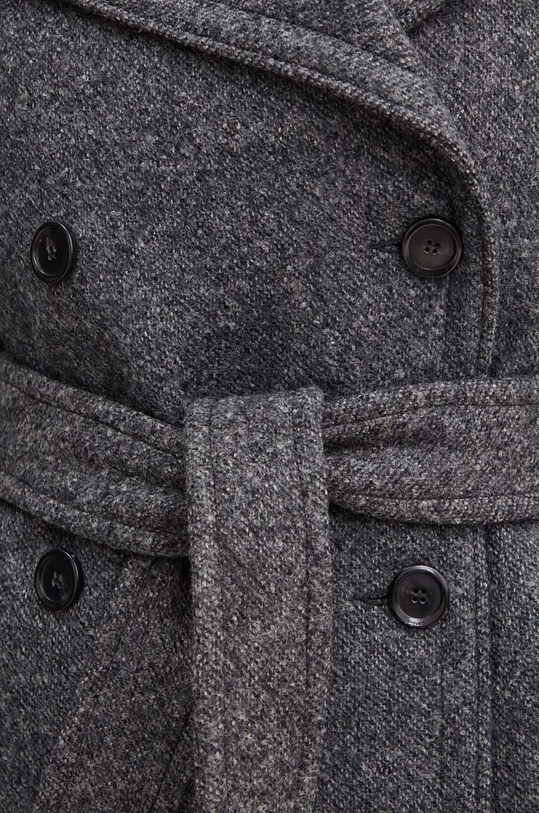 Шерстяное пальто Pinko 104041.A23R серый