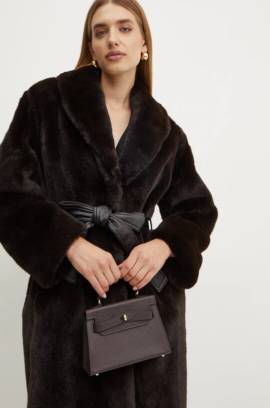 Pinko kabát fekete 103824.A1ZM