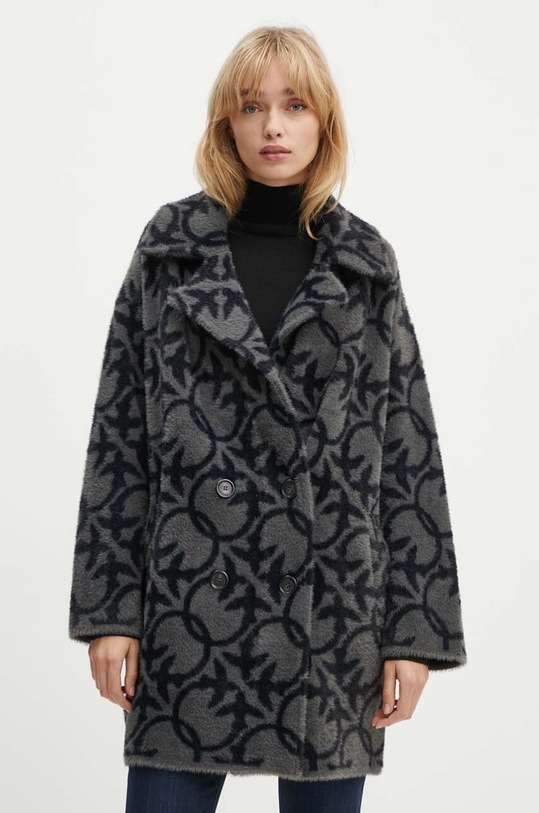 Pinko płaszcz 101573.A21Q szary AW24
