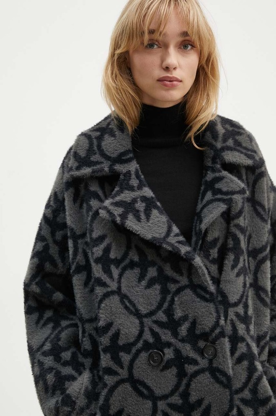 Pinko płaszcz szary 101573.A21Q