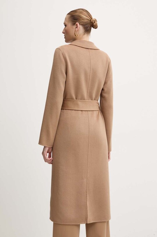 Odzież Marciano Guess płaszcz wełniany CLARA 4YGL11.7125A beżowy