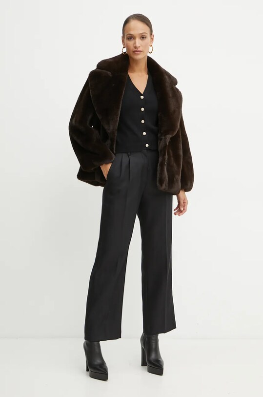 Пальто Pinko 104321.A1ZO коричневый AW24