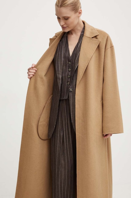 Day Birger et Mikkelsen płaszcz wełniany Wright - Double Faced Wool DAY65243322