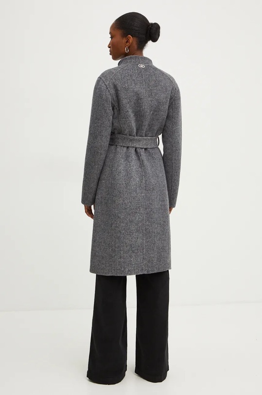 Abbigliamento Liu Jo cappotto in lana WF4060.T4627 grigio