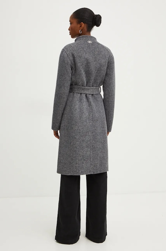 Ρούχα Μάλλινο παλτό Liu Jo WF4060.T4627 γκρί
