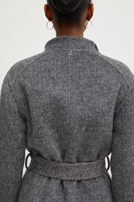 Liu Jo cappotto in lana WF4060.T4627 grigio