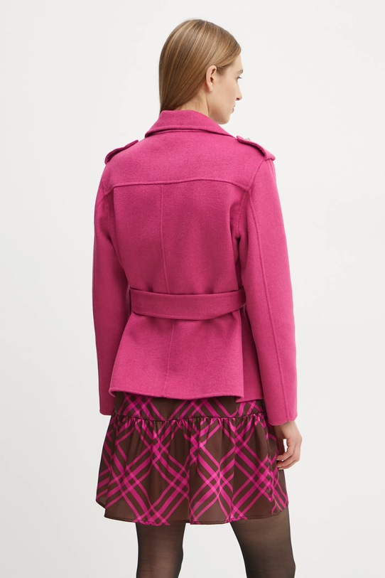 Îmbrăcăminte Liu Jo geaca de lana WF4061.T4627 roz