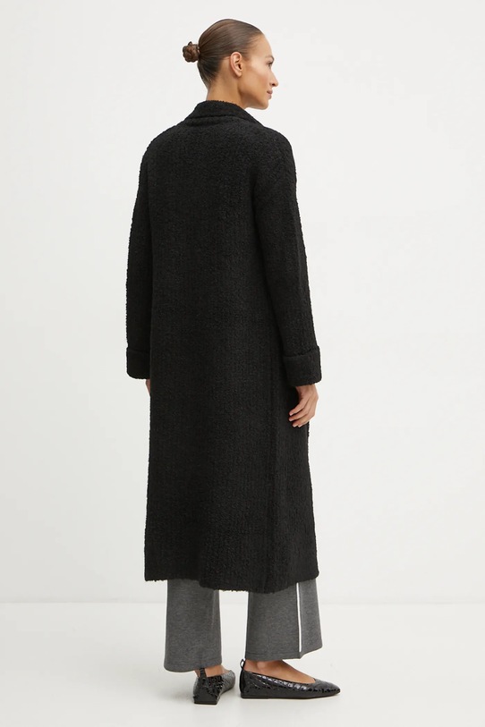 Oblečenie Kabát s prímesou vlny Liu Jo WF4491.MA50P čierna