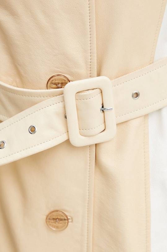 Шкіряний плащ Moschino Jeans 3706.8216