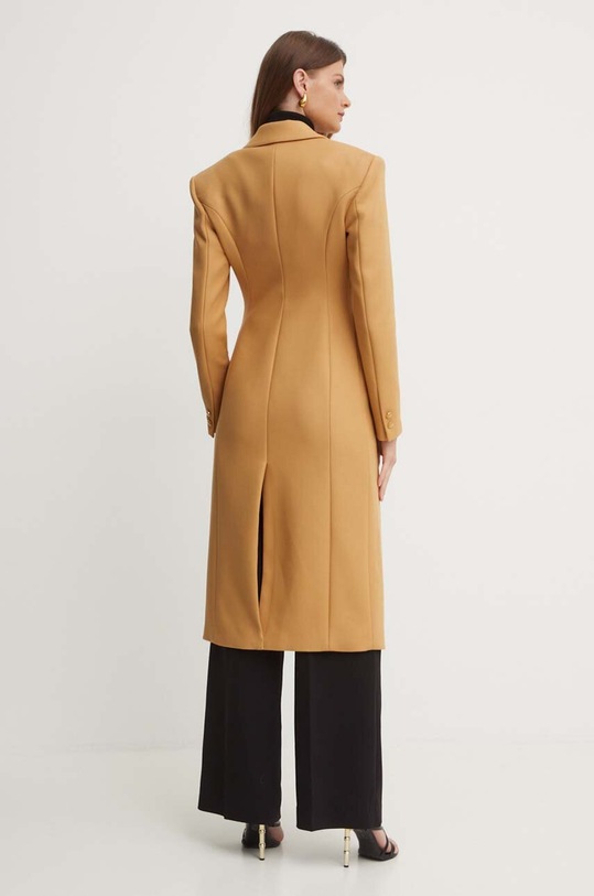 Oblečenie Kabát Elisabetta Franchi CP00146E2 hnedá