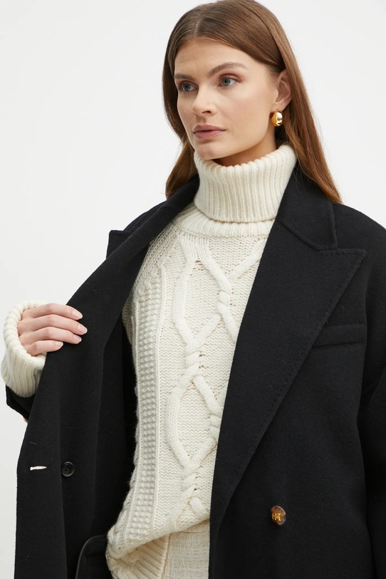 Вовняне пальто Elisabetta Franchi CP55D46E2