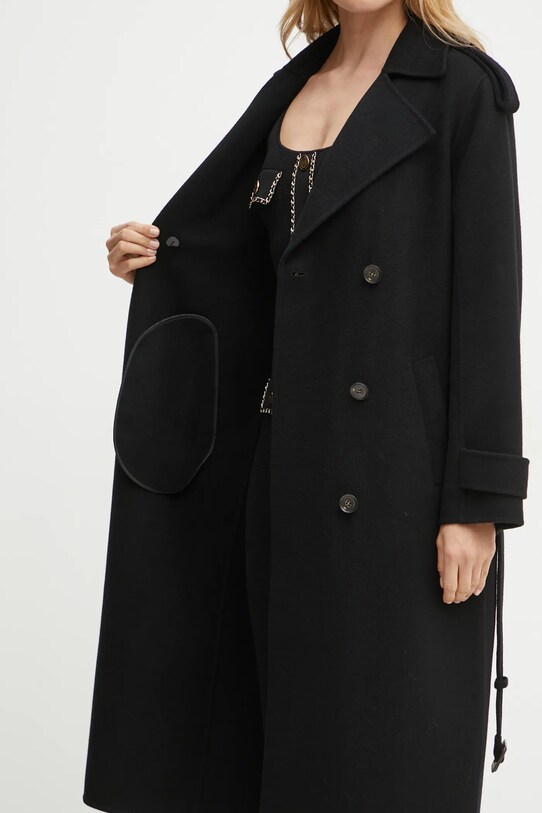 Elisabetta Franchi palton de lana CP57D46E2
