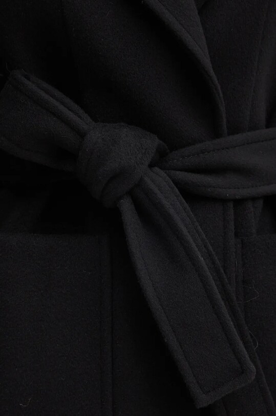 MAX&Co. palton de lână 2428016024200 negru