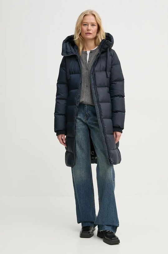 Пухова куртка Marc O'Polo 409032971285 темно-синій AW24