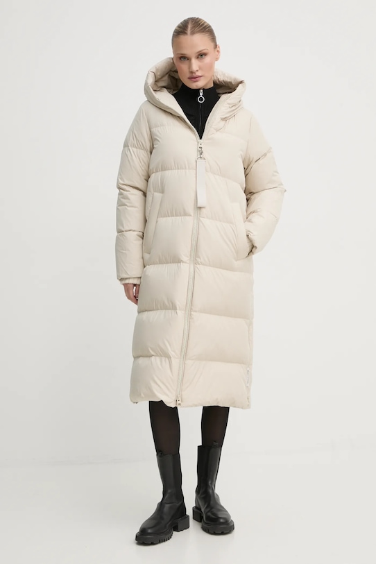 Péřová bunda Marc O'Polo 409087471283 béžová AW24