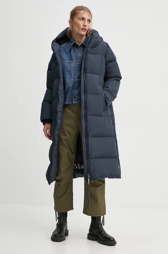 Пухова куртка Marc O'Polo 409087471283 бірюзовий AW24