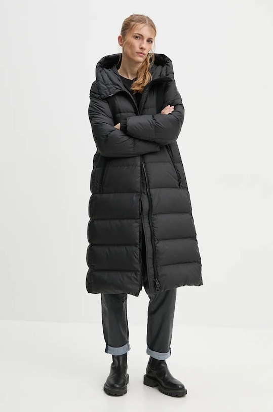 Пухова куртка Marc O'Polo 409103971291 чорний AW24