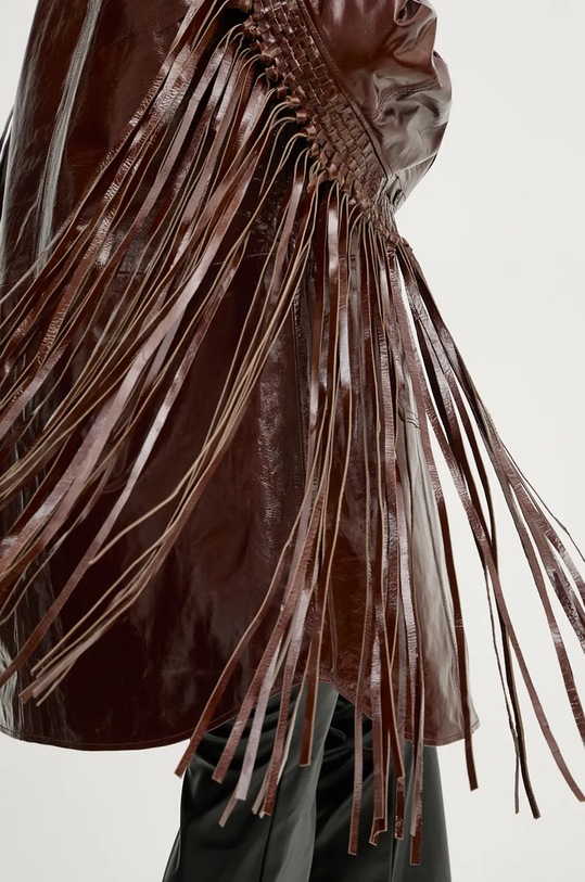 Herskind płaszcz skórzany Ellen 5302125