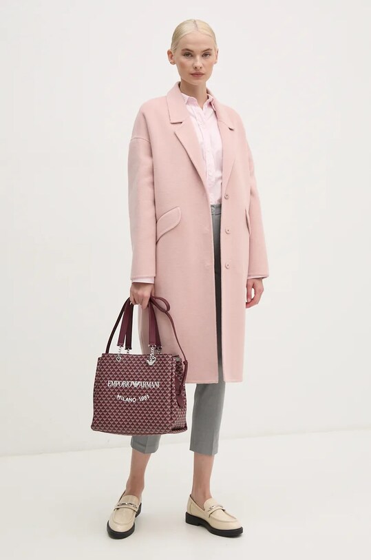 United Colors of Benetton palton de lana 28F7DN06B