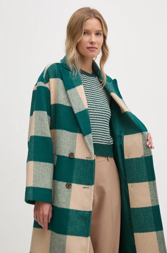 United Colors of Benetton palton din lana 2V4MDN065