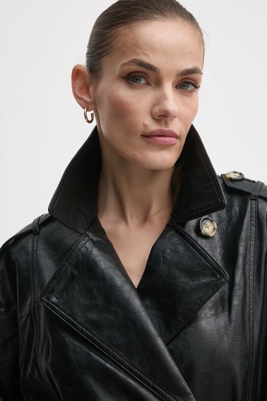 Dkny płaszcz D2G4A212 czarny