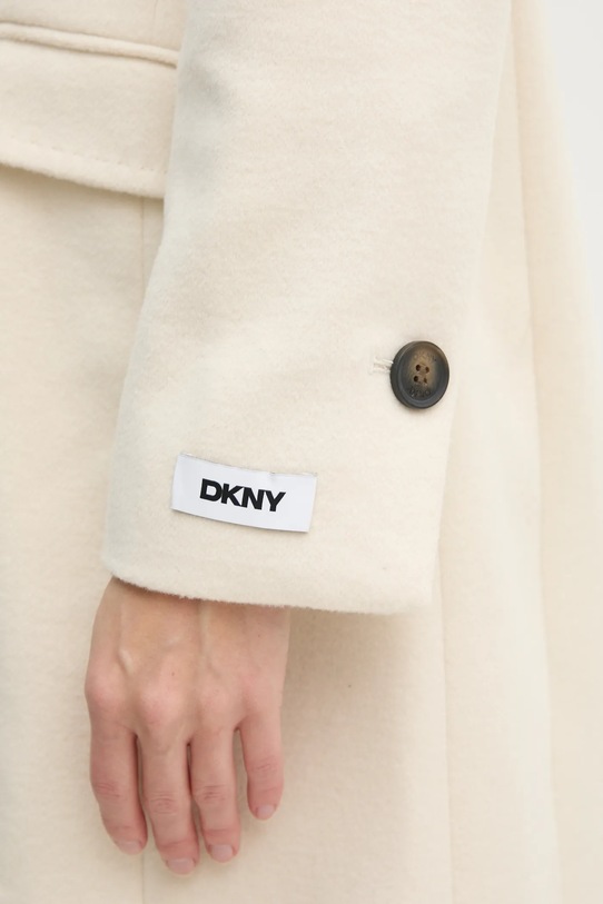 Пальто Dkny DLEMWN51 бежевий