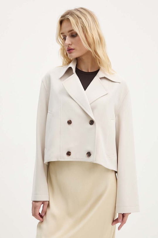 Theory trenci scurt cu captuseala bej O0709408