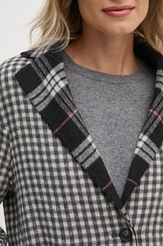 Vlnený kabát United Colors of Benetton 20YHDN07B