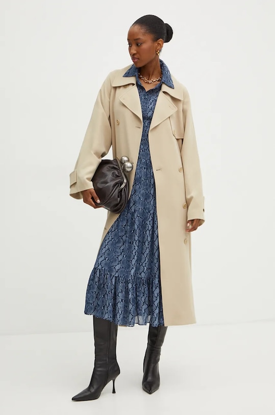 MICHAEL Michael Kors trench MT420EXENX beige AW24