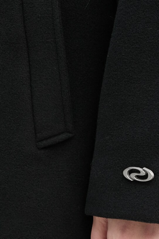 Пальто з домішкою вовни Résumé TrivahRS 219321057 чорний