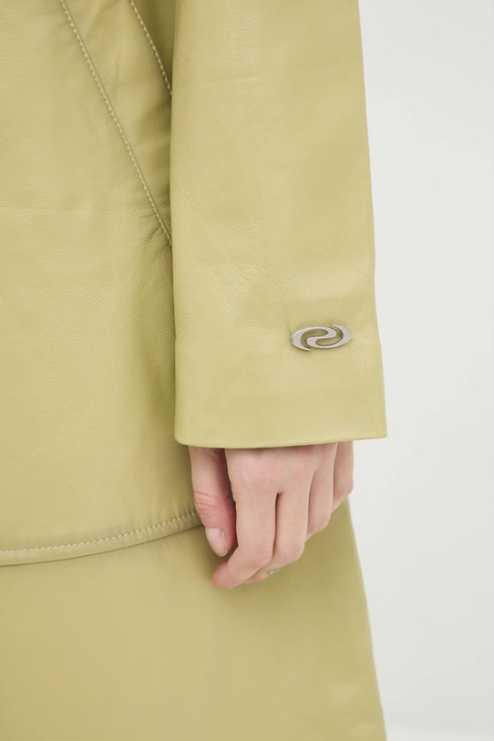 Résumé płaszcz skórzany CynthiaRS 222881243 zielony