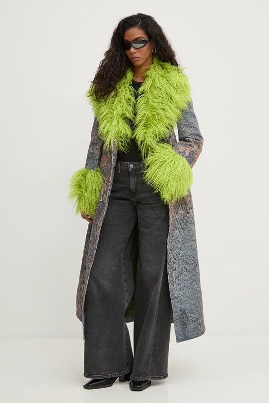 Kabát Diesel G-ROOVE A14533.0JPAU sivá AW24