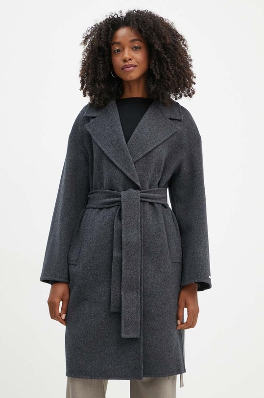 Marella cappotto in lana senza grigio 2423016011200