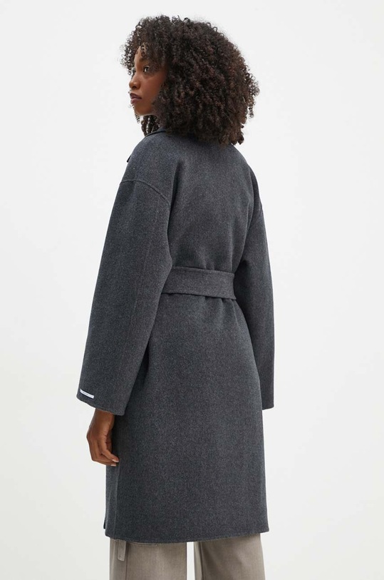 Abbigliamento Marella cappotto in lana 2423016011200 grigio