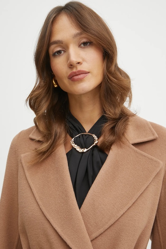 Marella palton de lana 2423016031200 maro