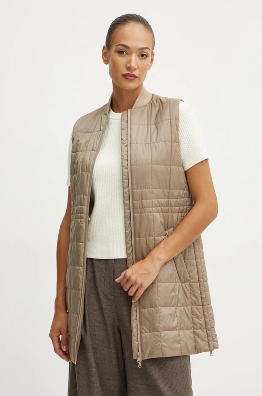 Max Mara Leisure palton 2426036018600 bej AW24
