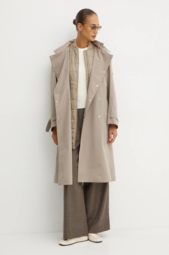 Max Mara Leisure palton 2426036018600 bej