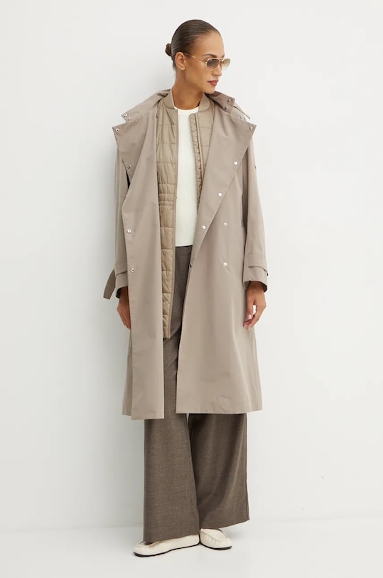Kabát Max Mara Leisure 2426036018600 béžová