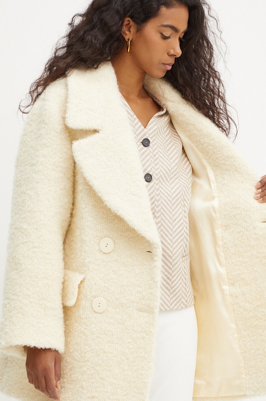 Vlněný kabát Luisa Spagnoli SOCIALE 541201