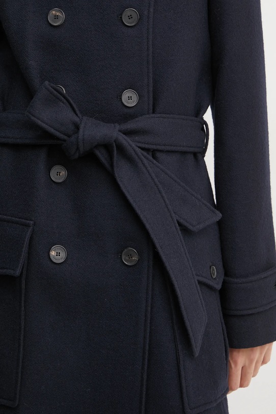 The Kooples płaszcz wełniany FTRE29003K