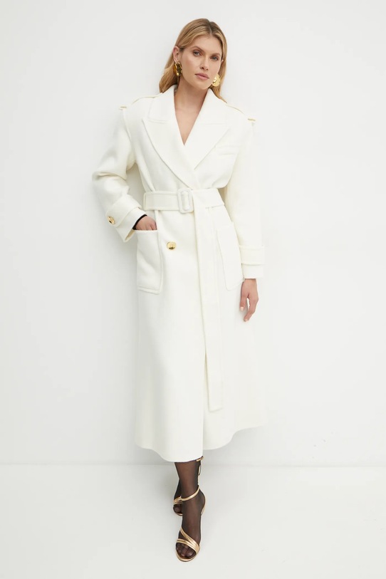 Kabát Luisa Spagnoli béžová 541633