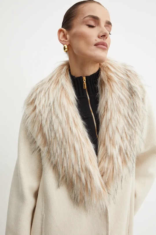 Luisa Spagnoli palton de lana SUPPLICA 541206 bej